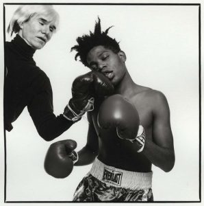 Andy Warhol and Jean-Michel Basquiat, 1985