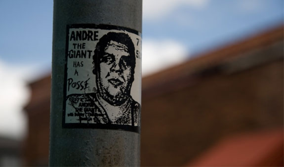 Andre the Giant - Obey prima opere Famosa