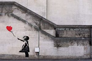 Balloon Girl - Banksy - London 2002