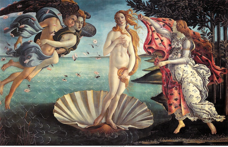 Nascita di Venere di Sandro Botticelli