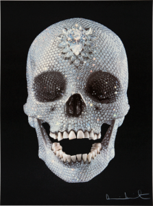 Damien Hirst, for the love of god, 1000 ex, 58 x 45 cm (1)