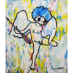 Young Cupid - opera unica di Tomoko Nagao disponibile presso la galleria Deodato Arte 